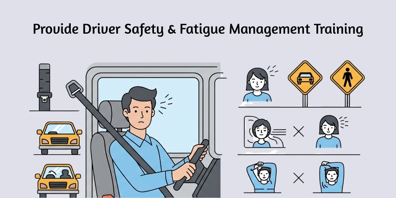 Provide Driver Safety and Fatigue Management Training